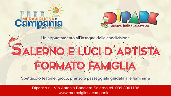 salerno e luci d'artista - dipark