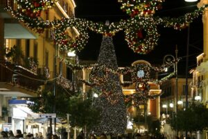 albero Natale a Sorrento