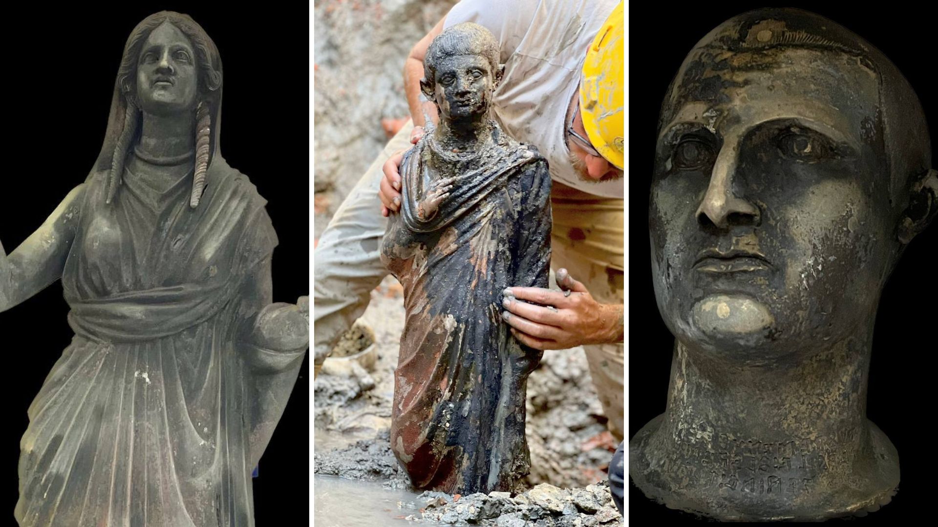 Le statue di bronzo di San Casciano Dei Bagni al MANN