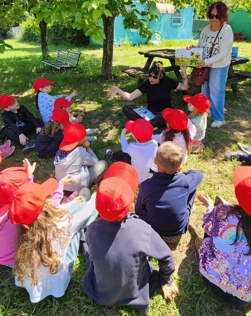 custodi della sostenibilità la vita delle api e l'eco lettura al parco eco archeologico di pontecagnano