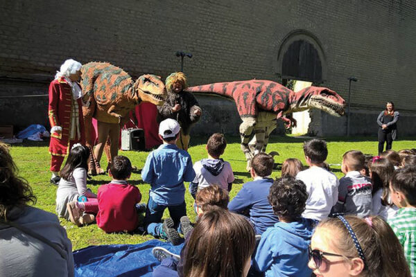 Il Grande Spettacolo dei Dinosauri al Parco Eco Archeologico di Pontecagnano