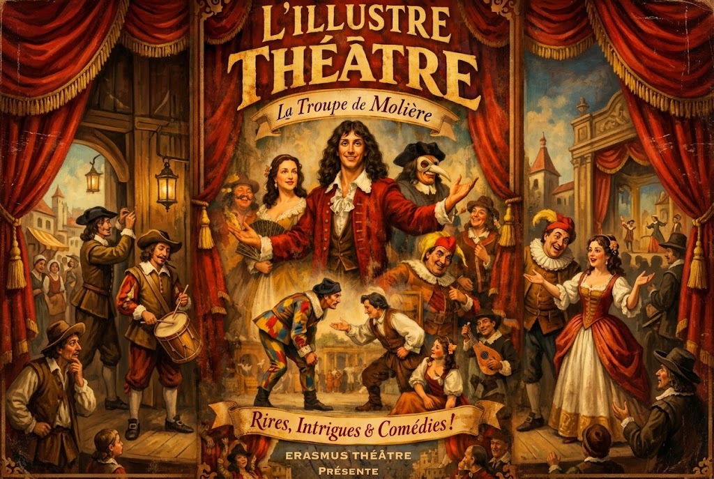 L’Illustre Théâtre… La troupe de Molière